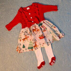 Patpat Baby Christmas Dress Size 12 - 18 Months